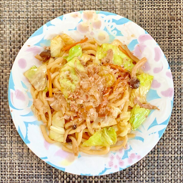 簡単！和風醤油焼うどん